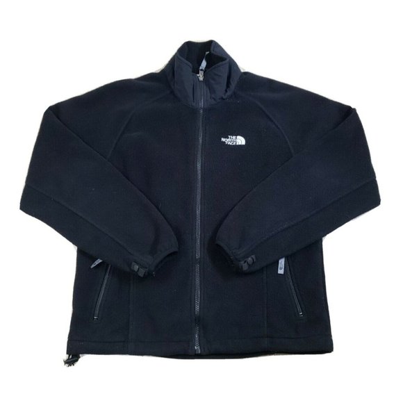 TNF The North Face Small Women's Fleece Zip Up Sweater Mid-weight Pockets Mock - Picture 1 of 9